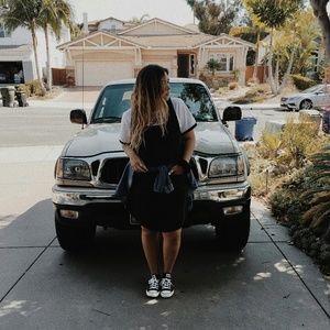 Corduroy Overall Dress